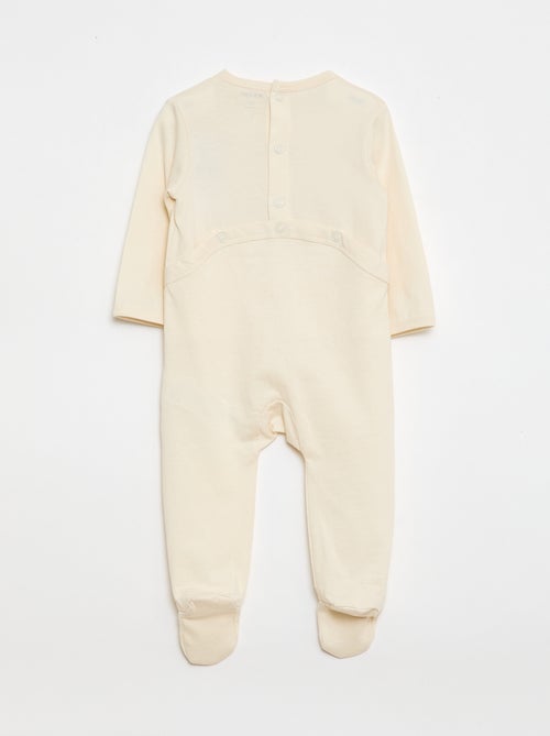 Pijama confortável de mangas compridas - Kiabi Pijama confortável de mangas compridas - Kiabi