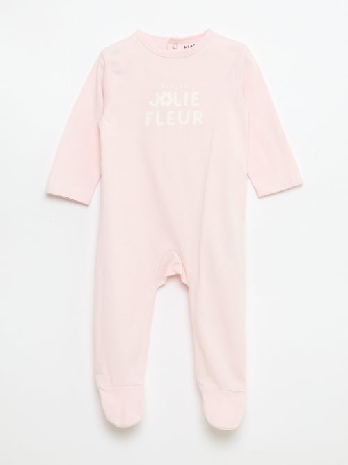 Pijama confortável de mangas compridas - Kiabi Pijama confortável de mangas compridas - Kiabi