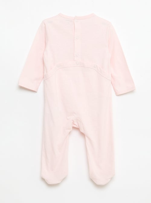 Pijama confortável de mangas compridas - Kiabi Pijama confortável de mangas compridas - Kiabi