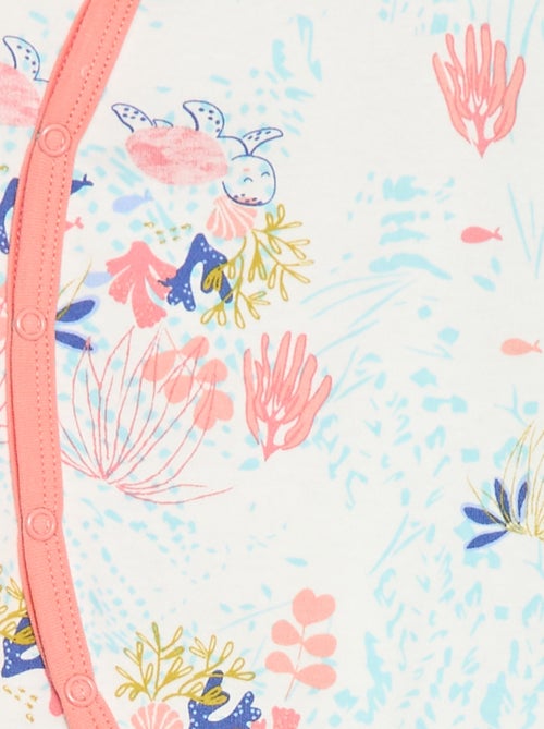 Pijama confortável em algodão 'Petit Béguin' - Kiabi Pijama confortável em algodão 'Petit Béguin' - Kiabi