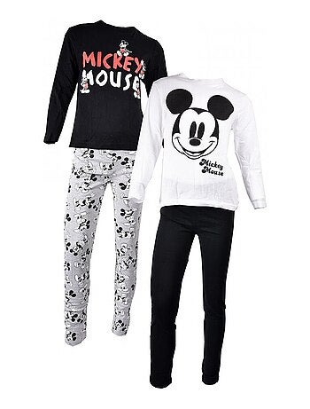 Pijama criança LICENCE MICKEY algodão - Pack de 2