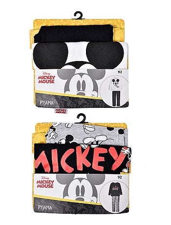 Pijama criança LICENCE MICKEY algodão - Pack de 2