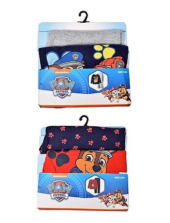 Pijama criança LICENCE PAT PATROUILLE algodão - Pack de 2