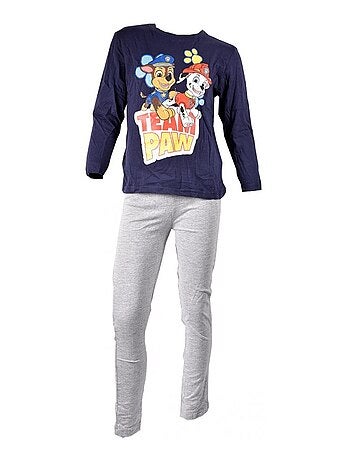 Pijama criança LICENCE PAT PATROUILLE algodão - Pack de 2