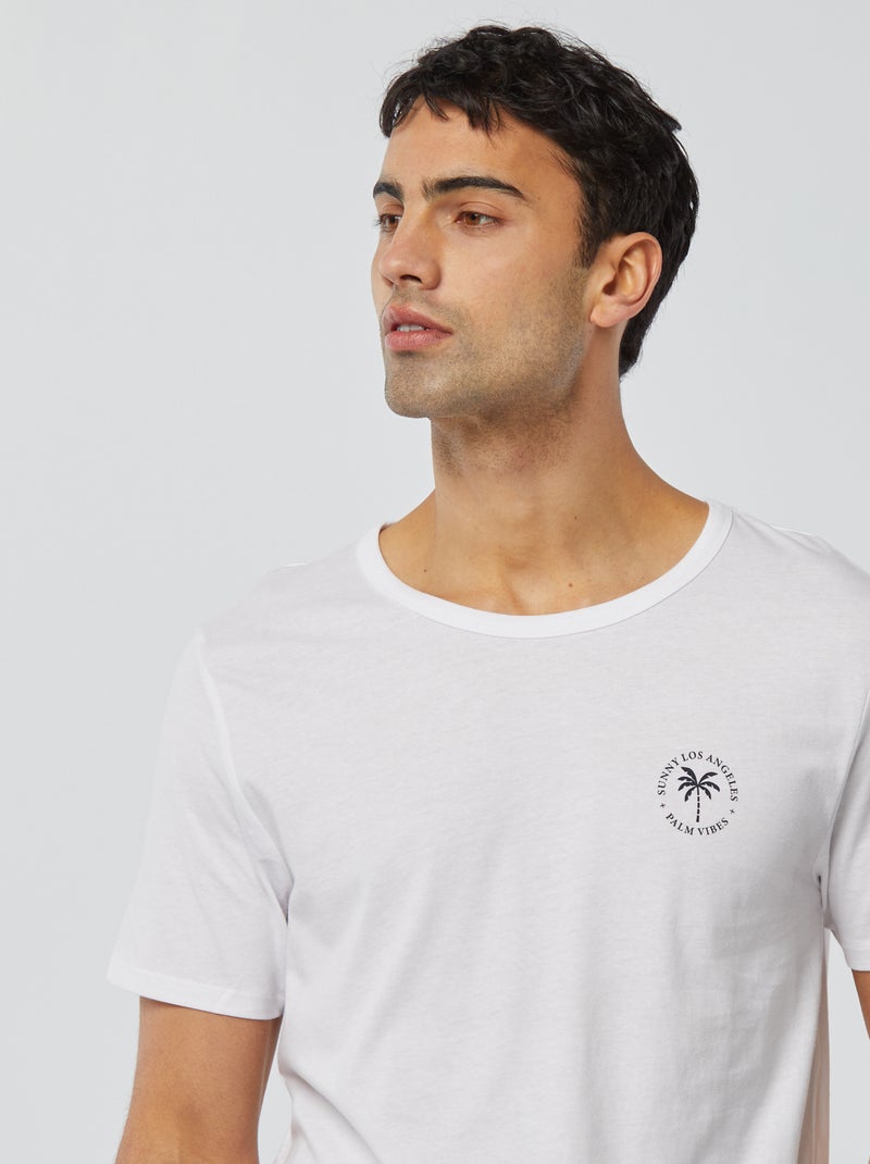 Pijama curto - 2 peças AZUL - Kiabi