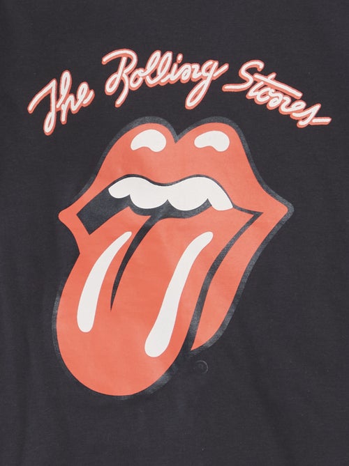 Pijama curto  - Estampado 'The Rolling Stones'  - 2 peças - Kiabi