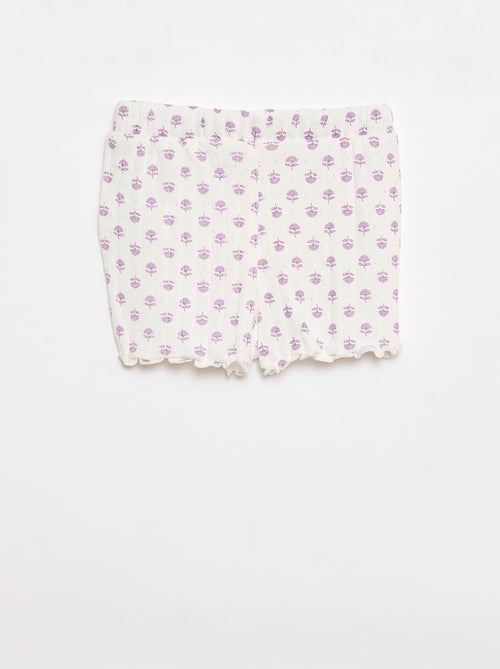 Pijama Curto 2 Peças - Kiabi