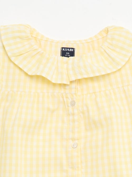 Pijama Curto 2 Peças em Algodão - Kiabi