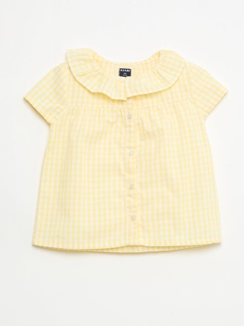 Pijama Curto 2 Peças em Algodão - Kiabi