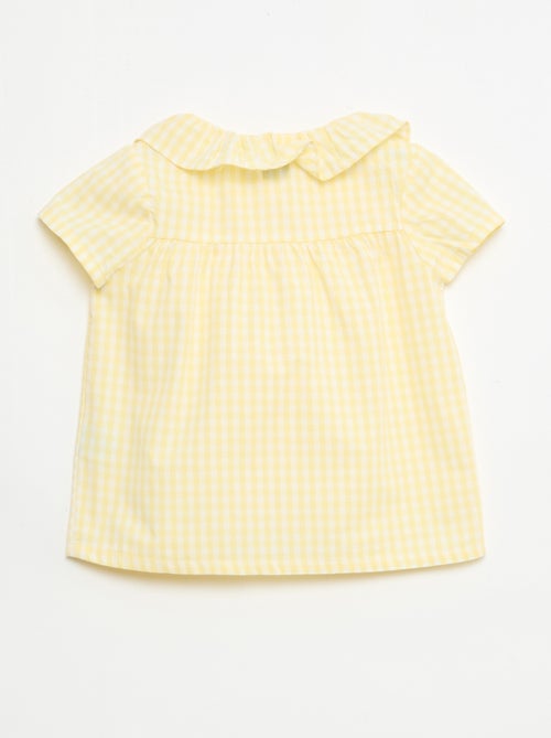 Pijama Curto 2 Peças em Algodão - Kiabi