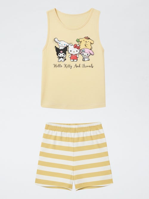 Pijama curto 2 peças 'Hello Kitty' - Kiabi