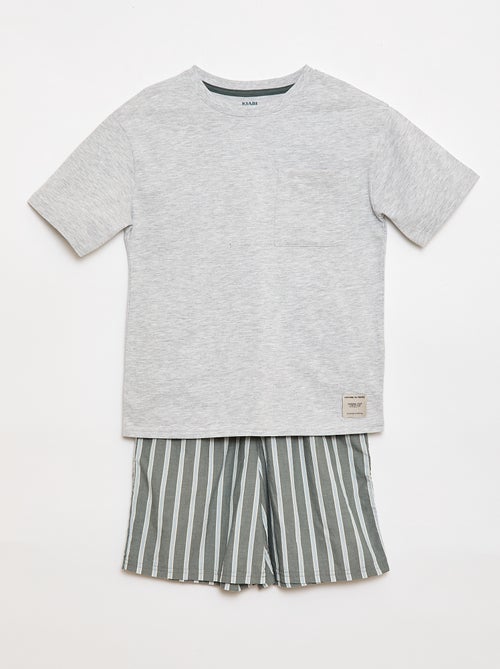 Pijama Curto 2 Peças - Kiabi