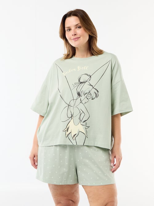 Pijama curto 'A Sininho' - 2 peças - Kiabi