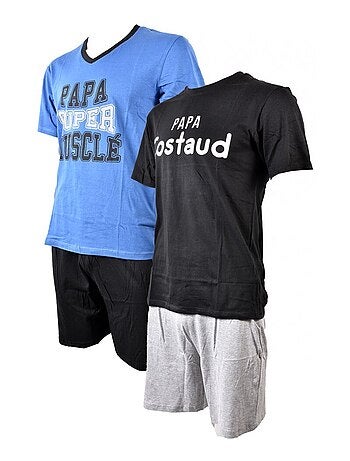 Pijama Curto ALGODAO - Pack de 2