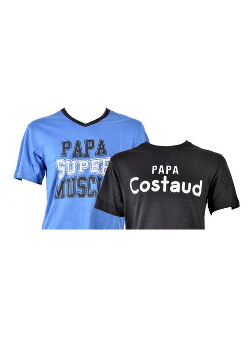 Pijama Curto ALGODAO - Pack de 2 - Kiabi