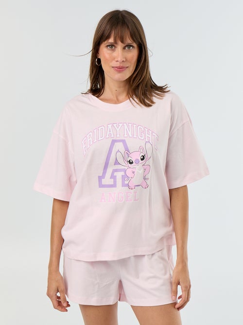Pijama curto 'Angel' - 2 peças - Kiabi