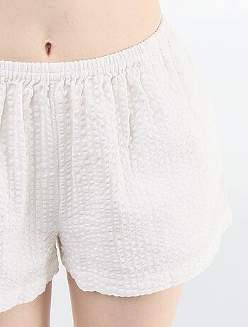 Pijama curto às riscas - 2 peças
