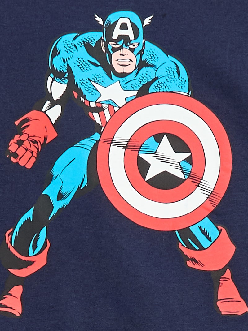Pijama curto Azul - Kiabi