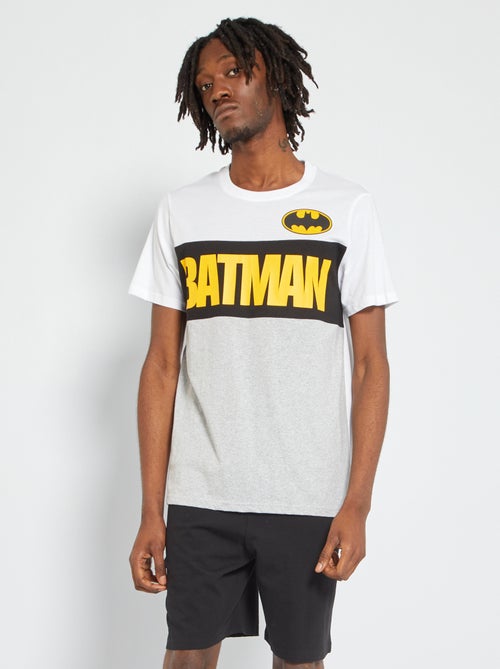 Pijama curto 'Batman' em jersey - 2 peças - Kiabi