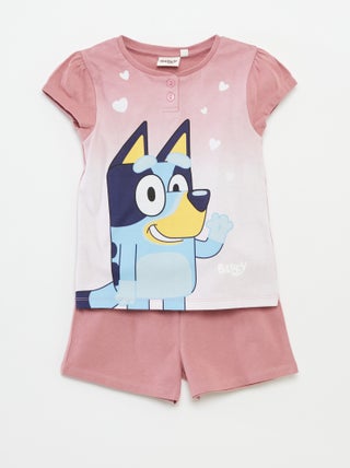 Pijama curto 'Bluey'  - 2 peças