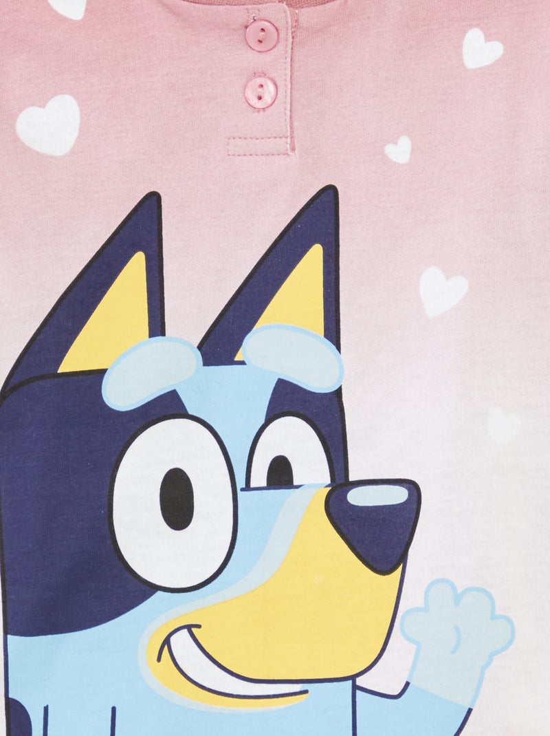 Pijama curto 'Bluey'  - 2 peças ROSA - Kiabi