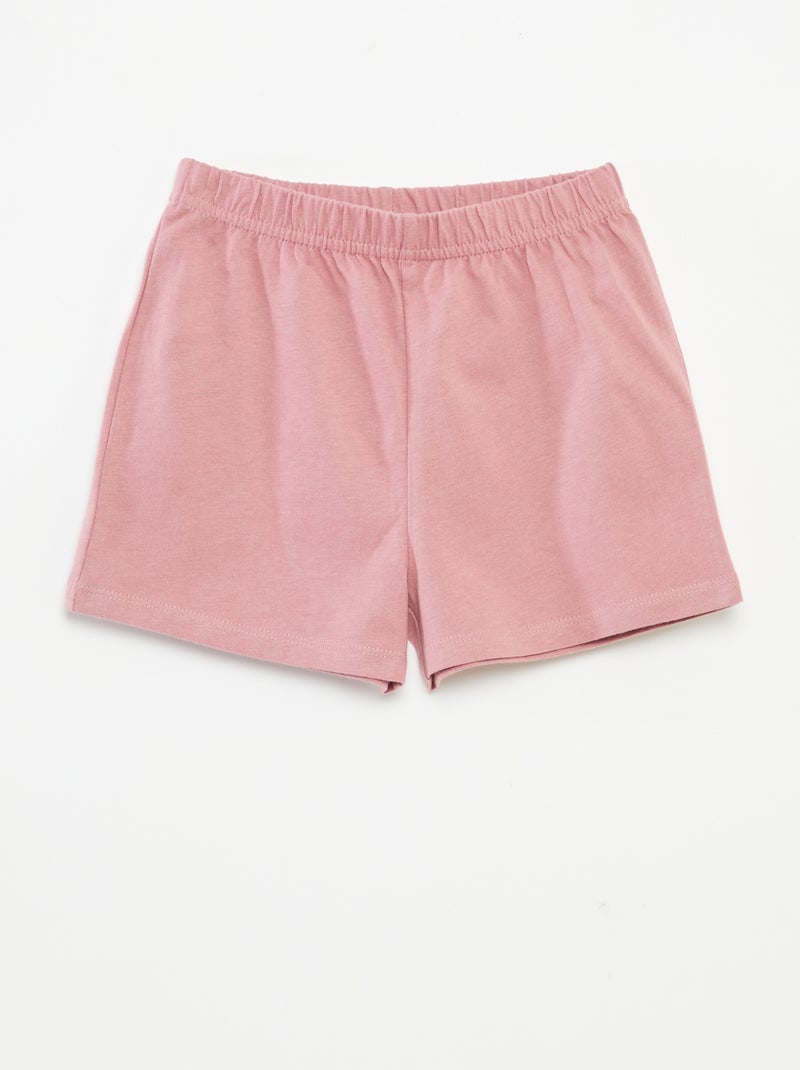 Pijama curto 'Bluey'  - 2 peças ROSA - Kiabi