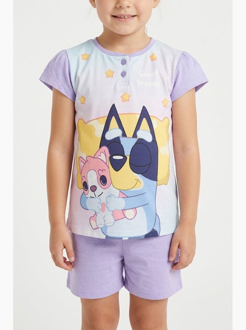 Pijama curto bluey menina | licença oficial - Kiabi Pijama curto bluey menina | licença oficial - Kiabi