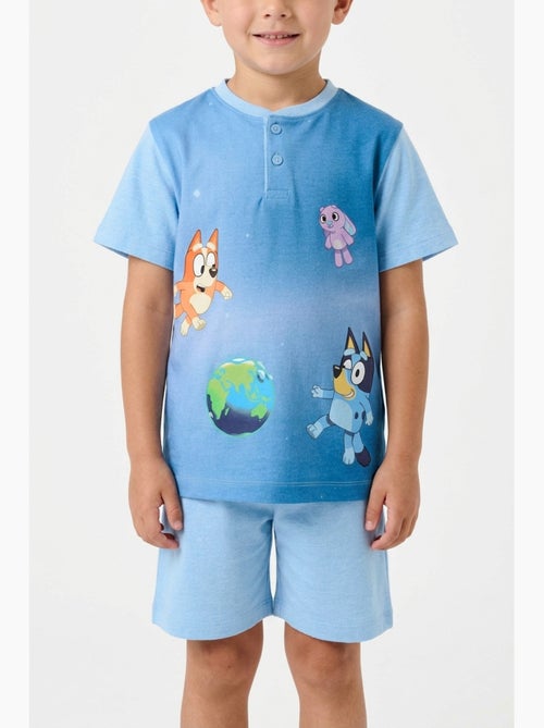 Pijama curto bluey menino | licença oficial - Kiabi Pijama curto bluey menino | licença oficial - Kiabi