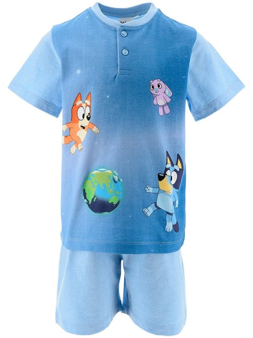 Pijama curto bluey menino | licença oficial - Kiabi Pijama curto bluey menino | licença oficial - Kiabi