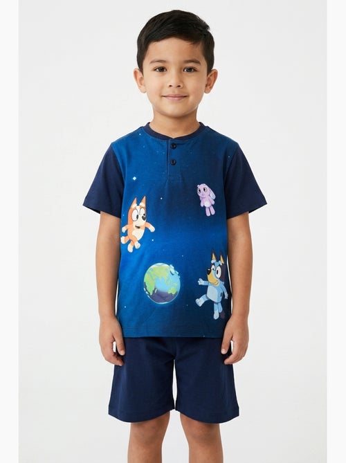 Pijama curto bluey menino | licença oficial - Kiabi Pijama curto bluey menino | licença oficial - Kiabi