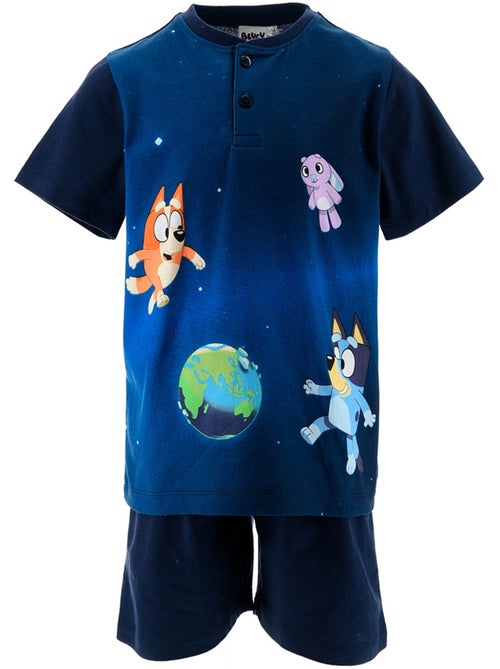 Pijama curto bluey menino | licença oficial - Kiabi Pijama curto bluey menino | licença oficial - Kiabi