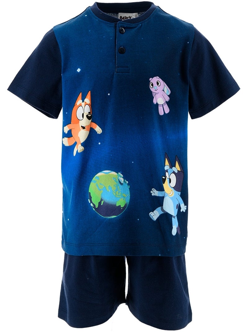 Pijama curto bluey menino | licença oficial Azul - Kiabi