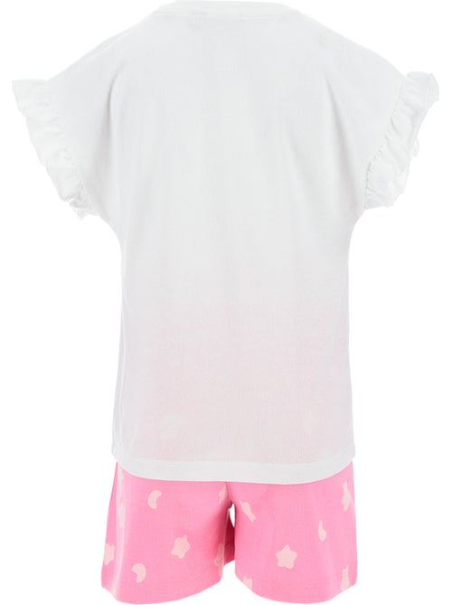 Pijama curto bluey rosa menina | licença oficial - Kiabi Pijama curto bluey rosa menina | licença oficial - Kiabi
