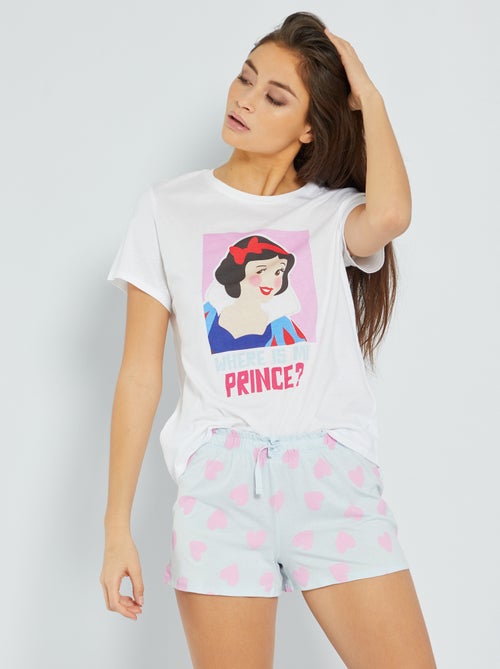 Pijama curto 'Branca de Neve' - Kiabi