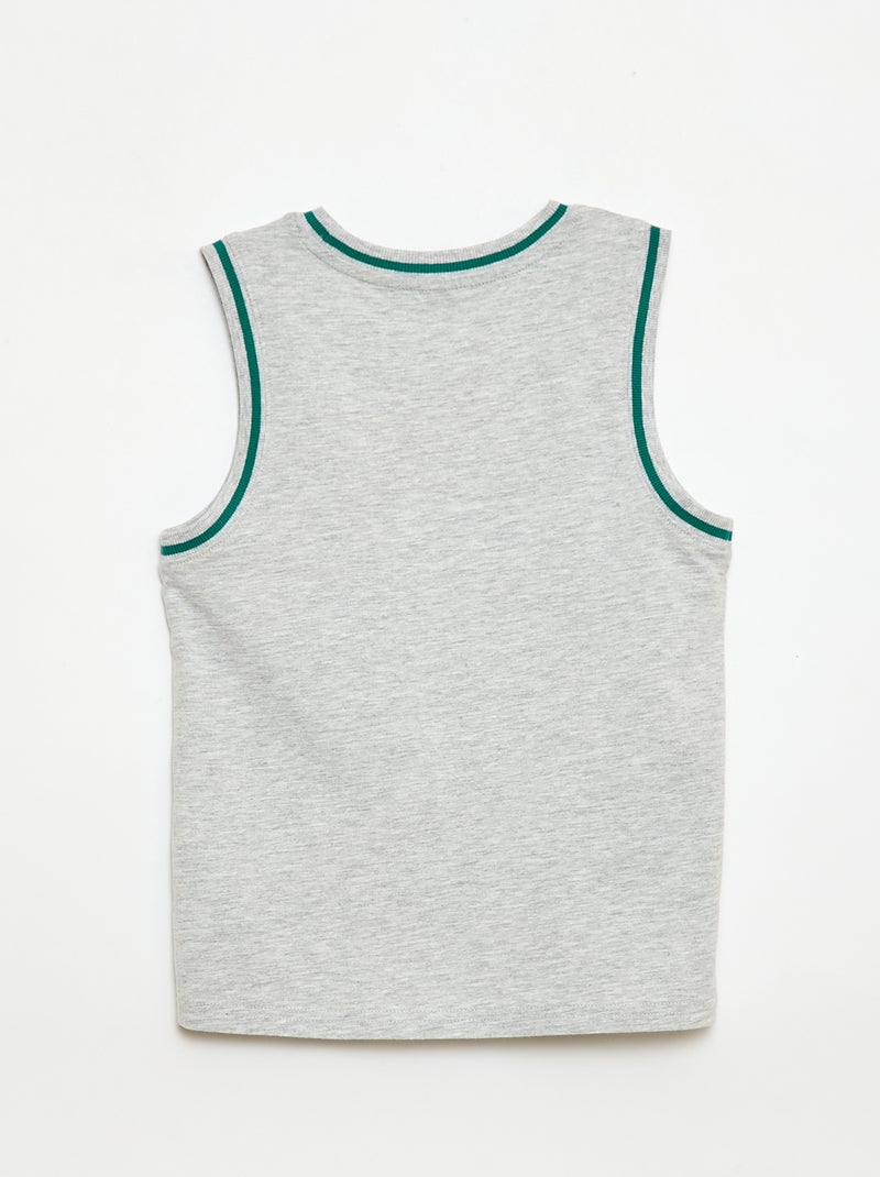 Pijama Curto Camisola + Calções - 2 Peças Verde - Kiabi