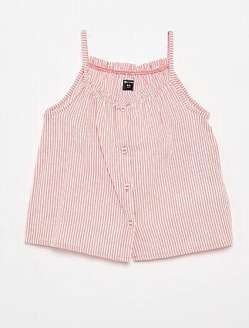 Pijama Curto Camisola de Alças + Calções - 2 Peças