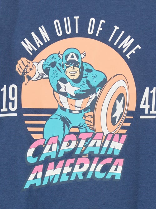 Pijama curto 'Capitão América' 'Marvel' - Kiabi