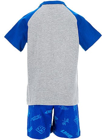 Pijama curto cars azul menino | licença oficial