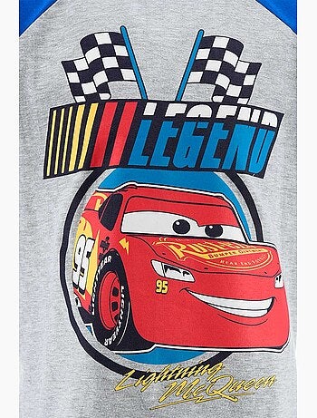 Pijama curto cars azul menino | licença oficial