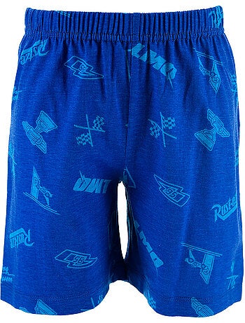 Pijama curto cars azul menino | licença oficial