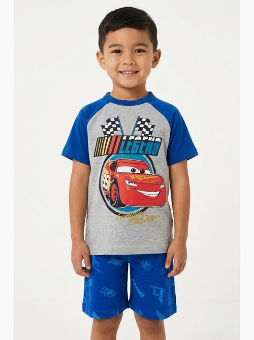 Pijama curto cars azul menino | licença oficial - Kiabi Pijama curto cars azul menino | licença oficial - Kiabi