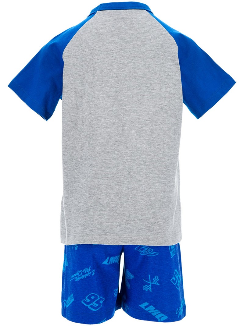 Pijama curto cars azul menino | licença oficial Azul - Kiabi