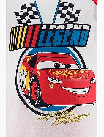 Pijama curto cars vermelho menino | licença oficial