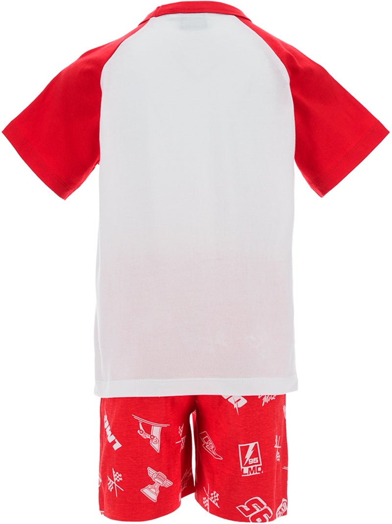Pijama curto cars vermelho menino | licença oficial Vermelho - Kiabi