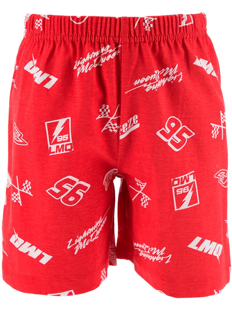 Pijama curto cars vermelho menino | licença oficial Vermelho - Kiabi
