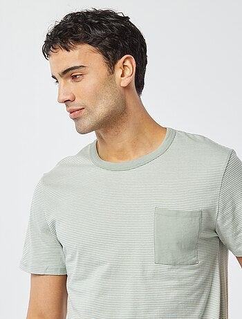 Pijama curto com calções + t-shirt - 2 bolsos