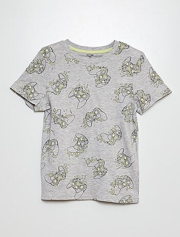 Pijama curto com calções + t-shirt - 2 peças