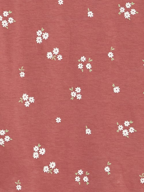 Pijama curto com calções + t-shirt - 2 peças - Kiabi