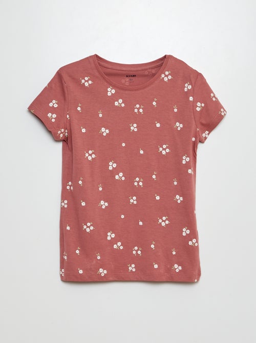 Pijama curto com calções + t-shirt - 2 peças - Kiabi