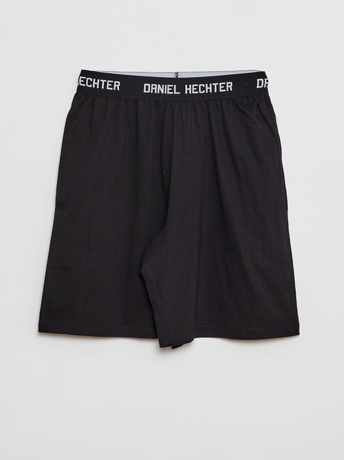 Pijama curto com t-shirt + calções - 2 peças - Kiabi